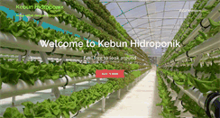 Desktop Screenshot of kebunhidroponik.com